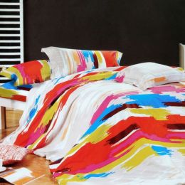Blancho Bedding - [Graffiti Art] Luxury 7PC Bed In A Bag Combo 300GSM (Full Size)