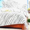 Blancho Bedding - [Morning Dew] 100% Cotton 5PC Comforter Set (King Size)