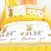 Blancho Bedding - [Fashion Girl(Serene City)] 100% Cotton 5PC Comforter Set (King Size)