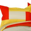 [SummerSunrise] Quilted Patchwork Down Alternative Comforter Set (King Size)