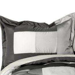 [Hear the Wind Sing] Quilted Patchwork Down Alternative Comforter Set (King Size)