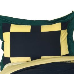 [Light Impression] Quilted Patchwork Down Alternative Comforter Set (King Size)