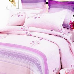 Blancho Bedding - [Paris Spring] 100% Cotton 4PC Duvet Cover Set (King Size)(Comforter not included)