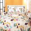 Blancho Bedding - [Peony in Spring] 100% Cotton 4PC Duvet Cover Set (King Size)(Comforter not included)