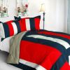 [Caroline Lovers] Quilted Patchwork Down Alternative Comforter Set (King Size)