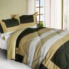 [Blooming Rosemary] Quilted Patchwork Down Alternative Comforter Set (King Size)