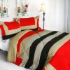 [Home Prairie] Quilted Patchwork Down Alternative Comforter Set (King Size)