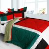 [Classic Match] Quilted Patchwork Down Alternative Comforter Set (King Size)