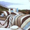 Blancho Bedding - [Wonderful Life] Luxury 5PC Comforter Set Combo 300GSM (King Size)
