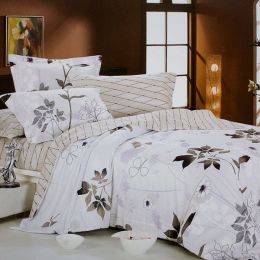 Blancho Bedding - [Faint Aroma] Luxury 5PC Bed In A Bag Combo 300GSM (Twin Size)