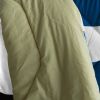 [Friendly Katy] Quilted Patchwork Down Alternative Comforter Set (King Size)
