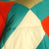 [Joy Jungle] Quilted Patchwork Down Alternative Comforter Set (King Size)