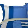 [Friendly Katy] Quilted Patchwork Down Alternative Comforter Set (King Size)
