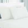 DunaWest Lanester 4 Piece Deep Pocket Microfiber King Size Sheet Set , White