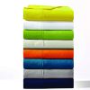 DunaWest Bezons 4 Piece California King Microfiber Sheet Set with 1800 Thread Count, Yellow