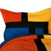 [Summer Jade] Quilted Patchwork Down Alternative Comforter Set (King Size)
