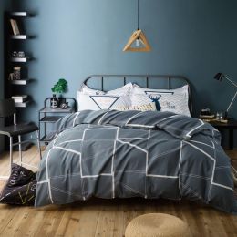 Household Brushed Bed Sheet And Duvet Cover Set (style: A, Bedding Size: 1.8M 4Pcs set)