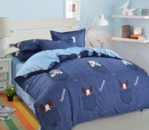 4 Piece Bedding Set Sheet Set (Color: 12, Size-Style: 2-Four piece suit)