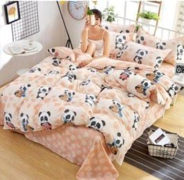 4 Piece Bedding Set Sheet Set (Color: 23, Size-Style: 1.8-Four piece suit)