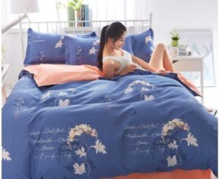 4 Piece Bedding Set Sheet Set (Color: 20, Size-Style: 1.8-Four piece suit)