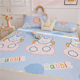 Three-Piece Latex Mat, Foldable And Washable (style: H, size: 120X200cm2 piece set)