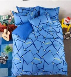 4 Piece Bedding Set Sheet Set (Color: 15, Size-Style: 1.5-Four piece suit)