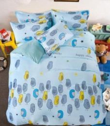 4 Piece Bedding Set Sheet Set (Color: 10, Size-Style: 1.5-Four piece suit)