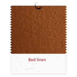 Caramel Knitted Cotton Skin-Friendly Nude Bedding (Color: Bed linen, size: 2m 4 piece set)