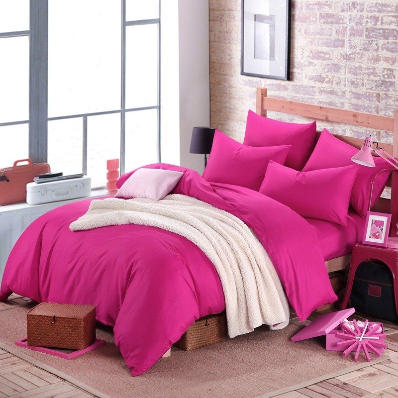 Pure cotton four piece suite fitted a simple plain bedding sheets wholesale cotton twill Pure cotton four piece suite fitted a simple plain bedding sheets wholesale cotton twill