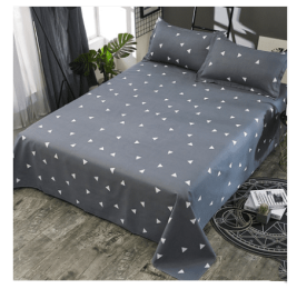 Waterproof sheets for bed, single piece, urine pad, breathable, washable list, ins, student dormitory, single sheet (style: 2style, size: 250X230CM B)