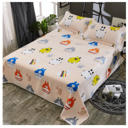 Waterproof sheets for bed, single piece, urine pad, breathable, washable list, ins, student dormitory, single sheet (style: 18style, size: 250X230CM B)