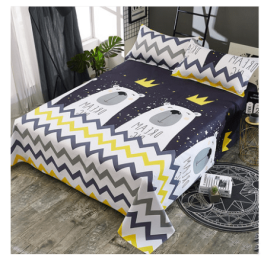 Waterproof sheets for bed, single piece, urine pad, breathable, washable list, ins, student dormitory, single sheet (style: 11style, size: 200X230CM B)