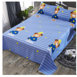 Waterproof sheets for bed, single piece, urine pad, breathable, washable list, ins, student dormitory, single sheet (style: 20style, size: 250X230CM A)