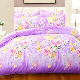 Four sets of warm bedding wholesale Nantong textile factory direct sanding sheet type bed four pieces (style: 13)