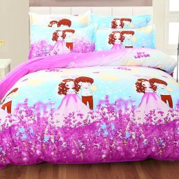 Four sets of warm bedding wholesale Nantong textile factory direct sanding sheet type bed four pieces (style: 11)