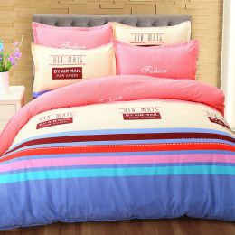 Four sets of warm bedding wholesale Nantong textile factory direct sanding sheet type bed four pieces (style: 4)