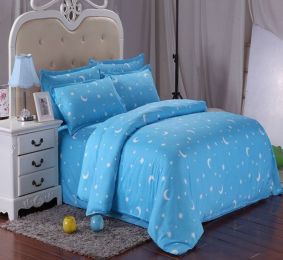 Four sets of matte sheets (style: Star Moon Blue, size: 2m)
