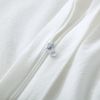 100% Washed Cotton Duvet Cover King Size, Beige Fade-Resistant Natural Bedding Set (No Comforter)
