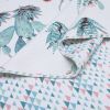 100% Cotton Quilt Set 3PCS Reversible Bedspread Lightweight Coverlet Set for Queen/Full Size Bed All Season Use